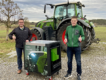 Fendt VIN to Win Trolley Winner Malte Lehmann